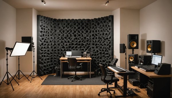 Guide pratique aux mousses acoustiques pour un son optimal en studio