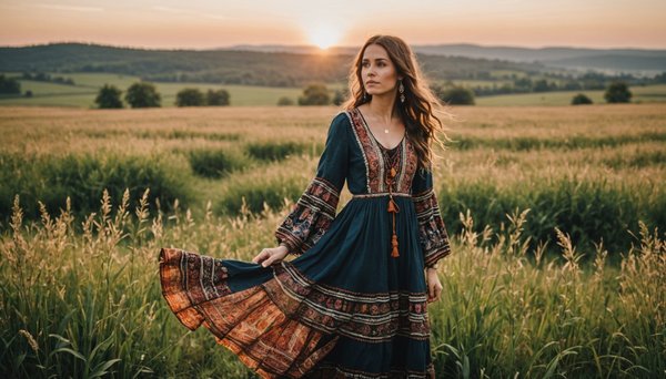 Trouvez votre robe bohème champêtre idéale à prix doux
